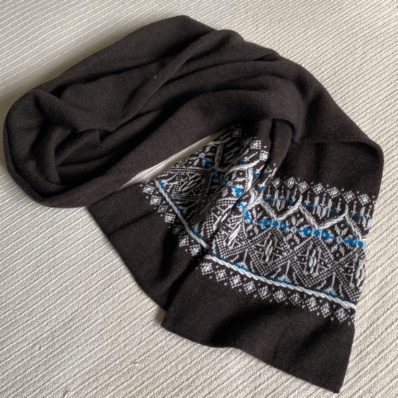 Eddie Bauer 100% merino knitted scarf - Picture 6 of 6